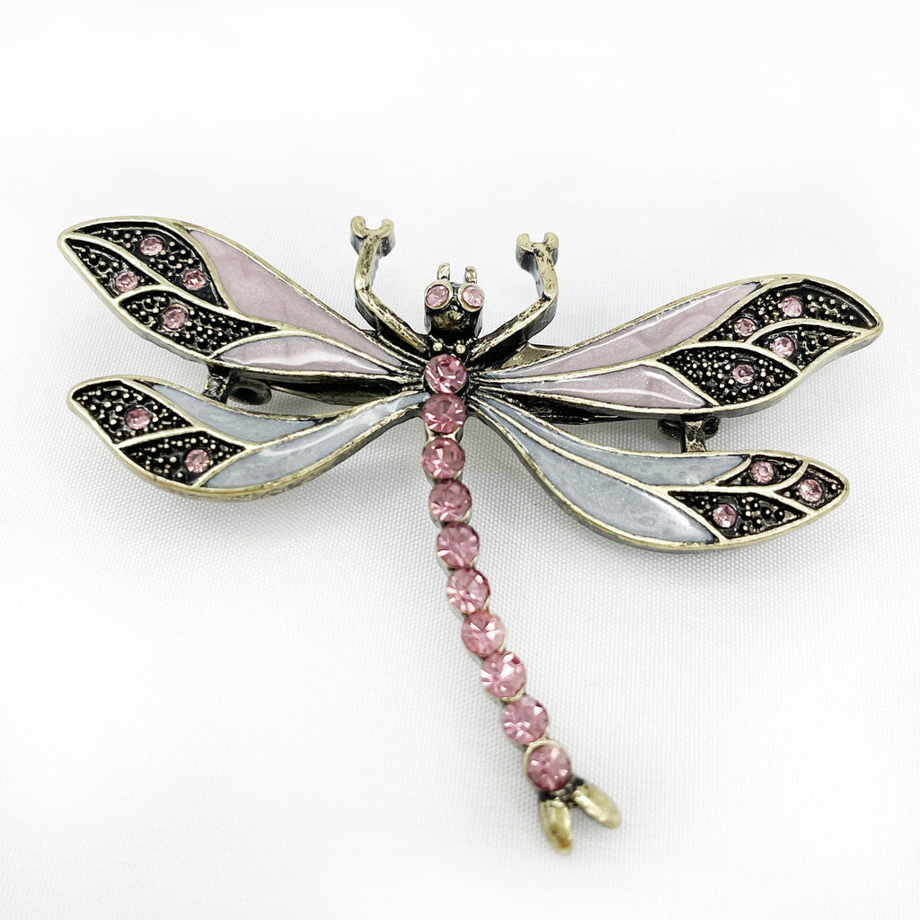 Dragonfly Brooch Lilac