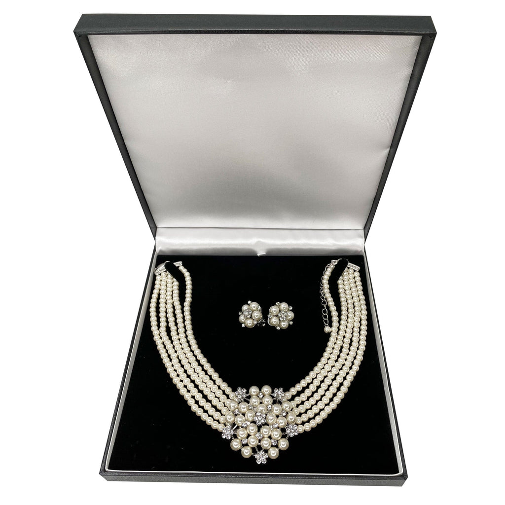 Audrey Hepburn Necklace & Clip on Earring. £10 Gift Box is FREE