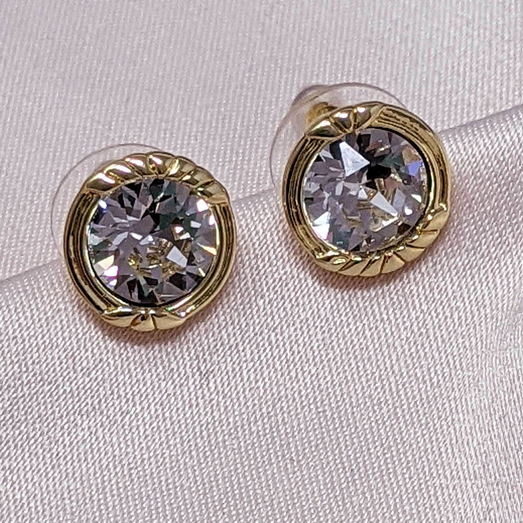 Cordelia Swarovski ®️ Crystal Stud Earrings