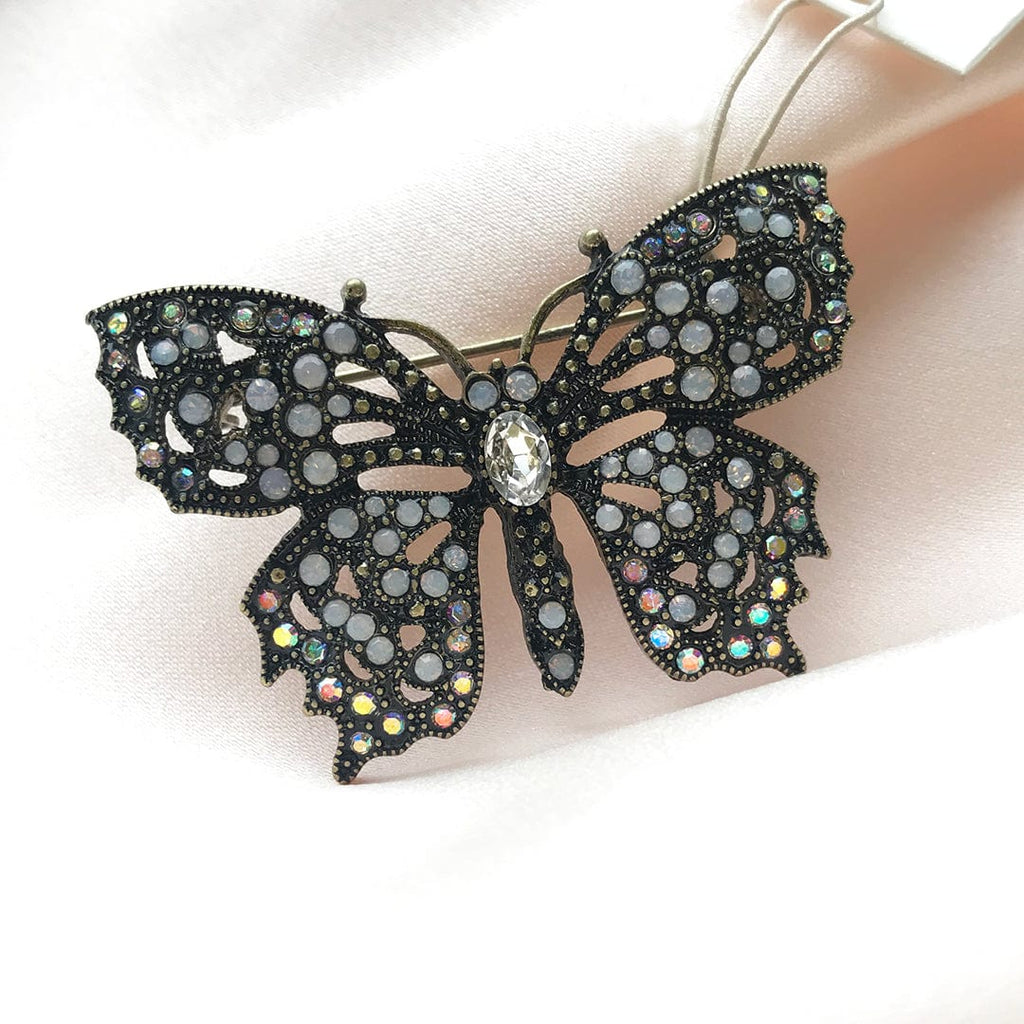 Butterfly Crystal Brooch