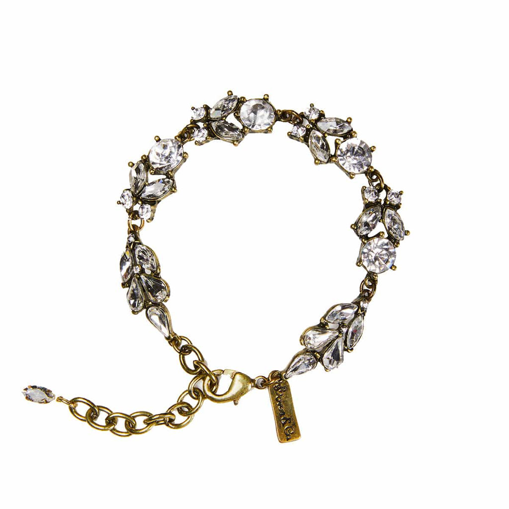 Picture of Diamante bridal bracelet inspired from 1920s