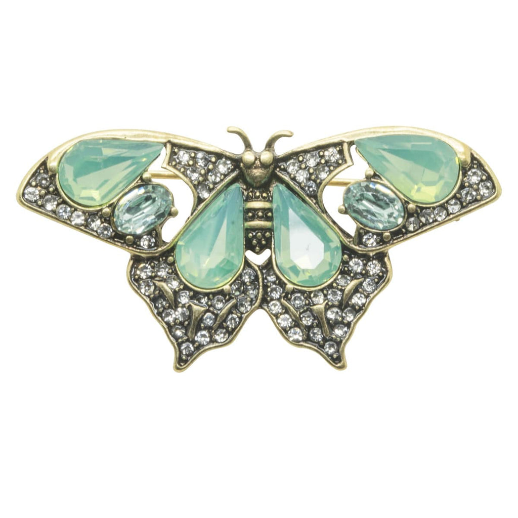 Picture of Butterfly Brooch Pin in Pacific Opal