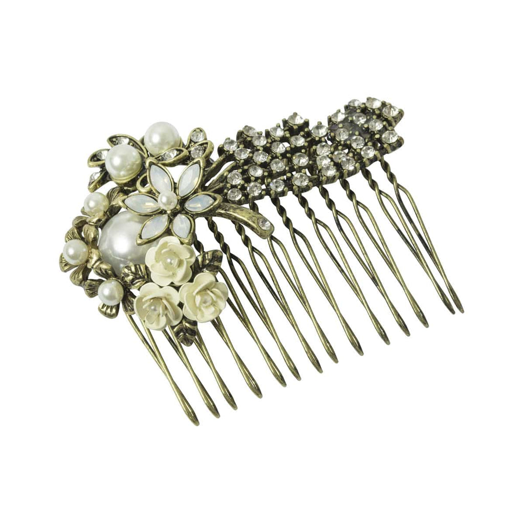 Miriam Haskell Pearl Hair Comb